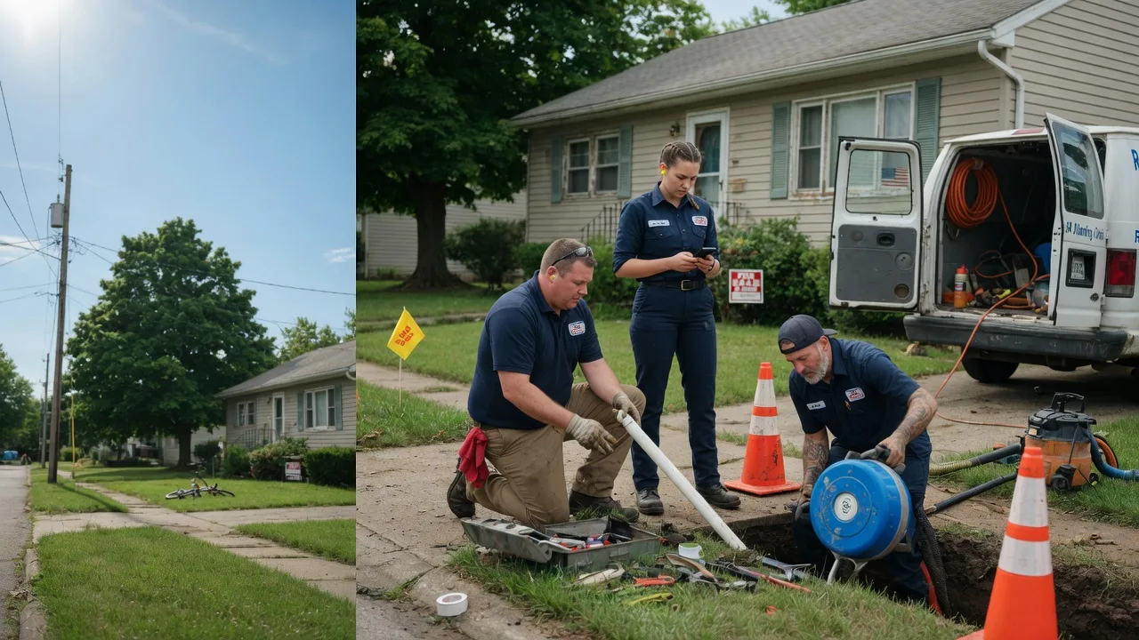 Sewer Line Repair in Charleston, IL near me